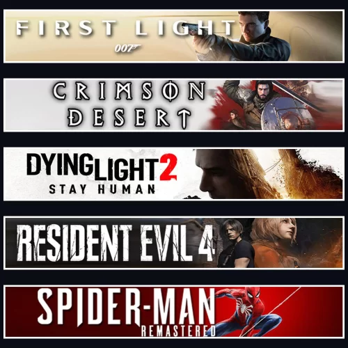 007 +Crimson +DY2 +Evil 4 +Spider 1